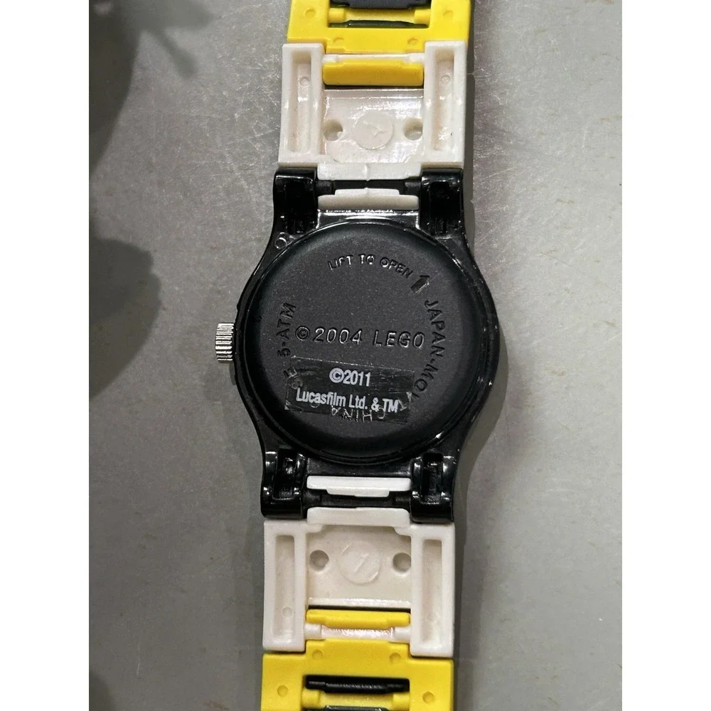 Star Wars‎ Vintage 2004 Stormtrooper Multicolor Lego Watch READ**